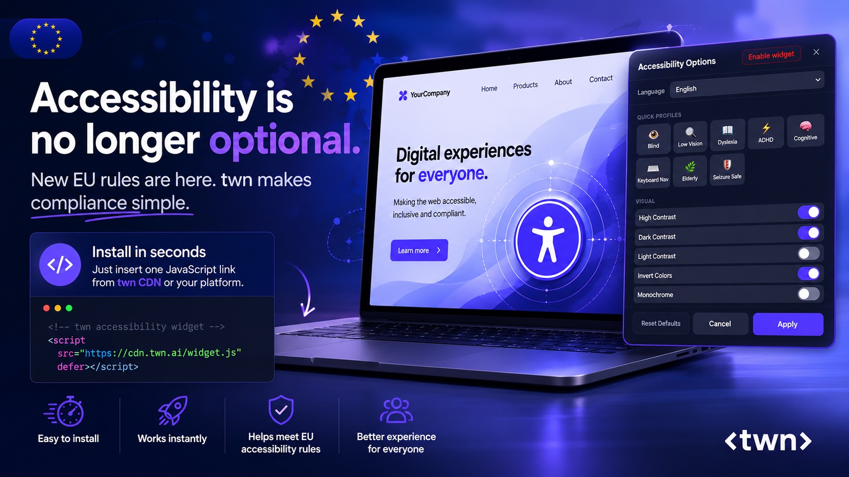 TWN Internal Accessibility Plugin preview